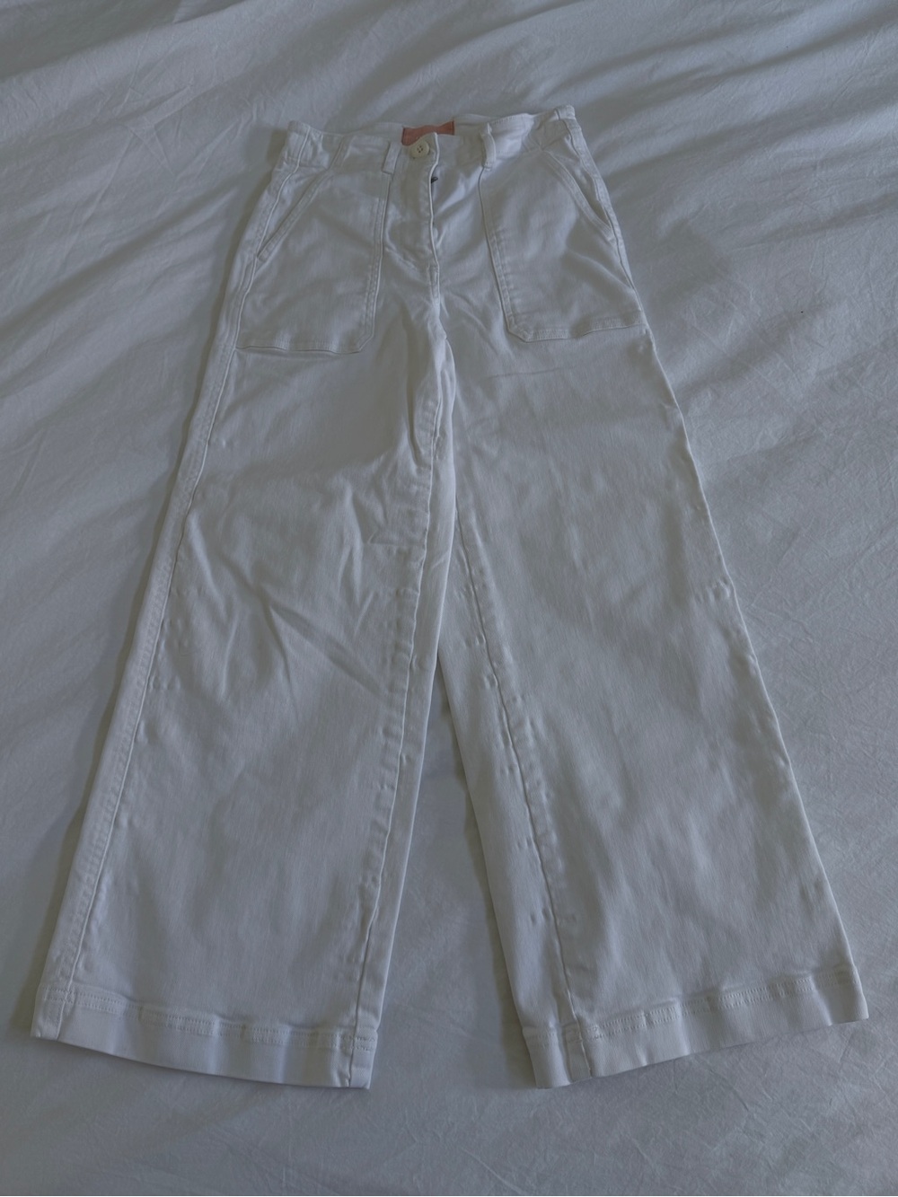 Everlane Wide-Leg Jeans - White